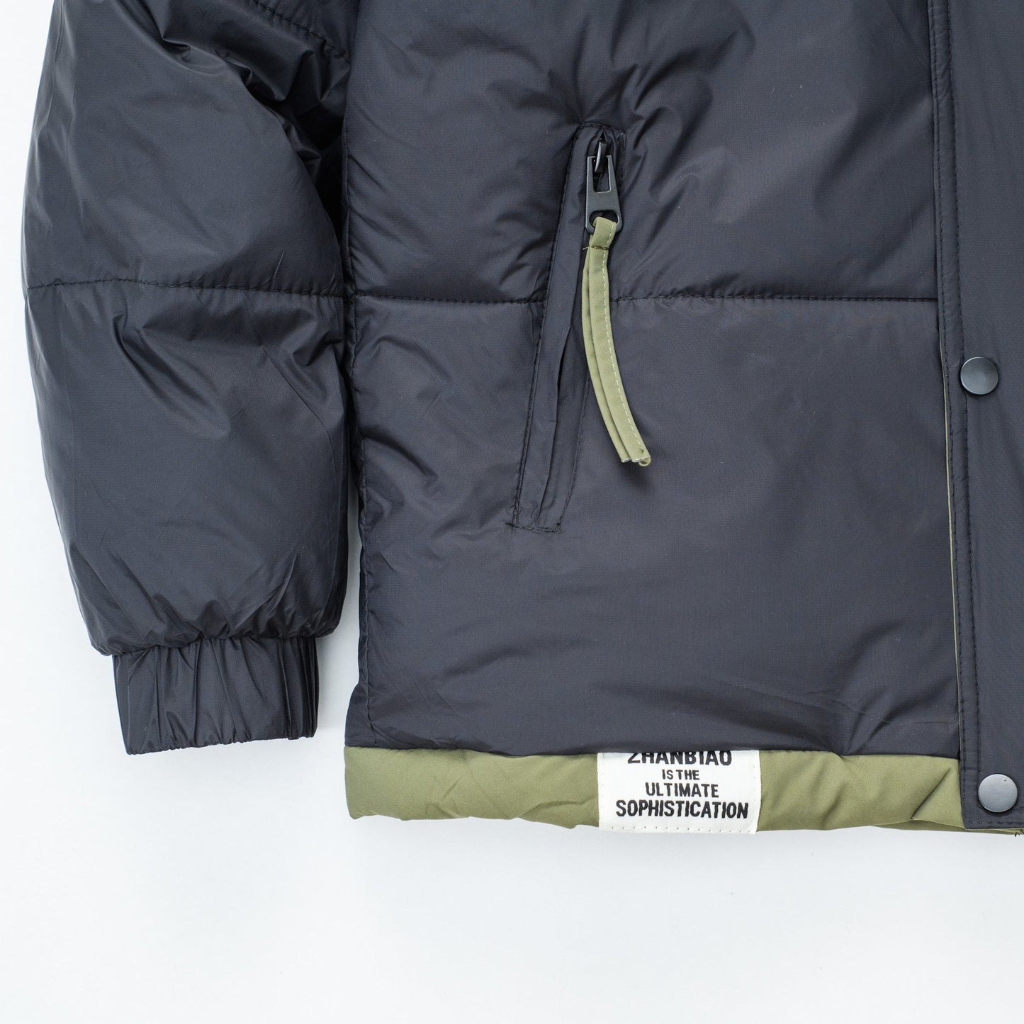 Men's Warm V Homme Puffer Jacket.
