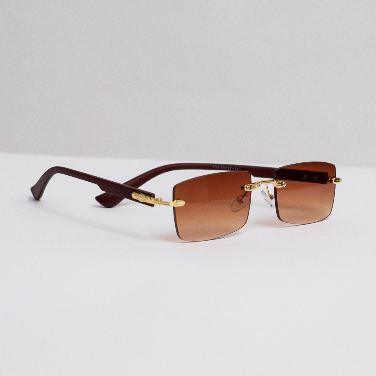 Men Classic Frameless Sunglasses