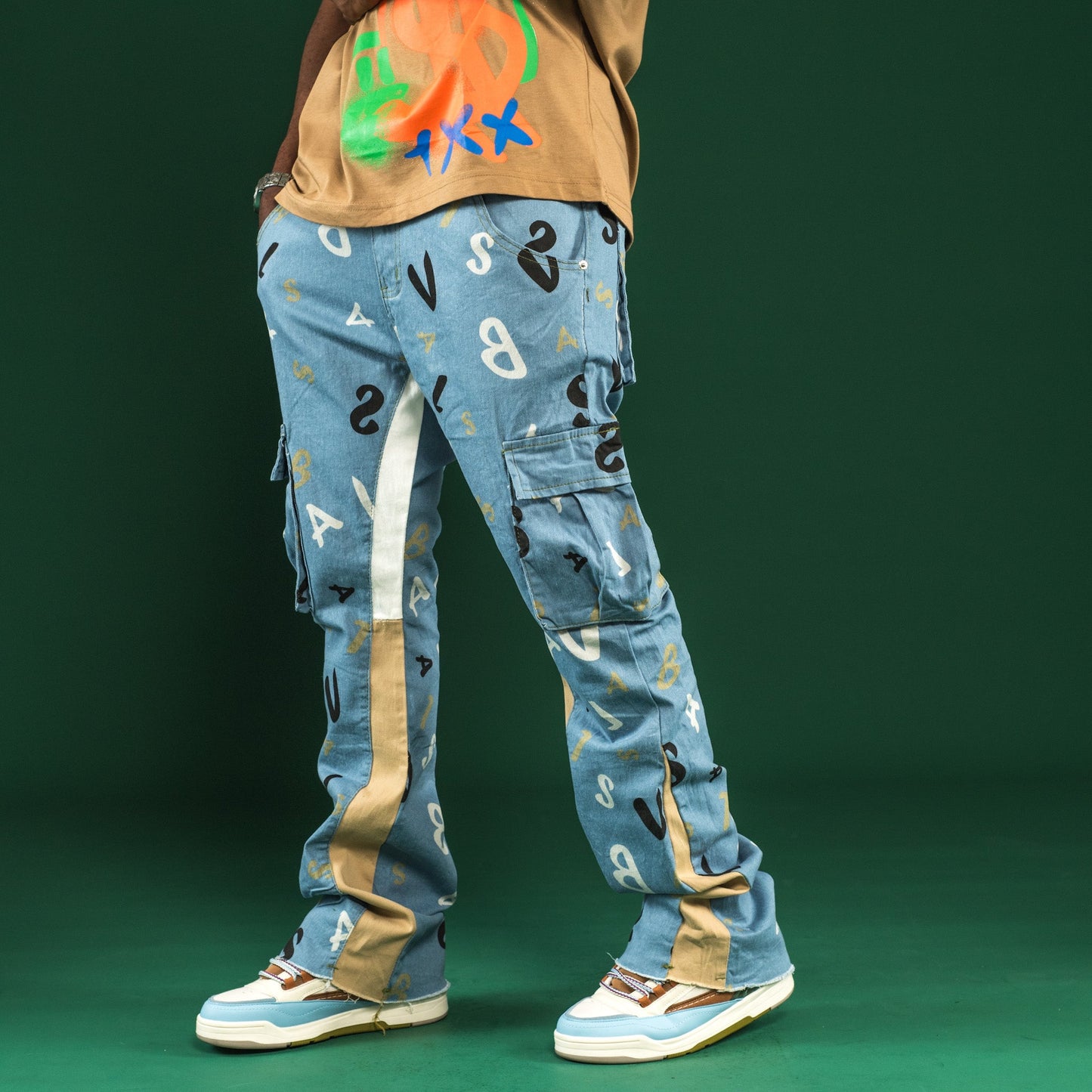 Urban Camo Multi-Pocket Cargo Pants