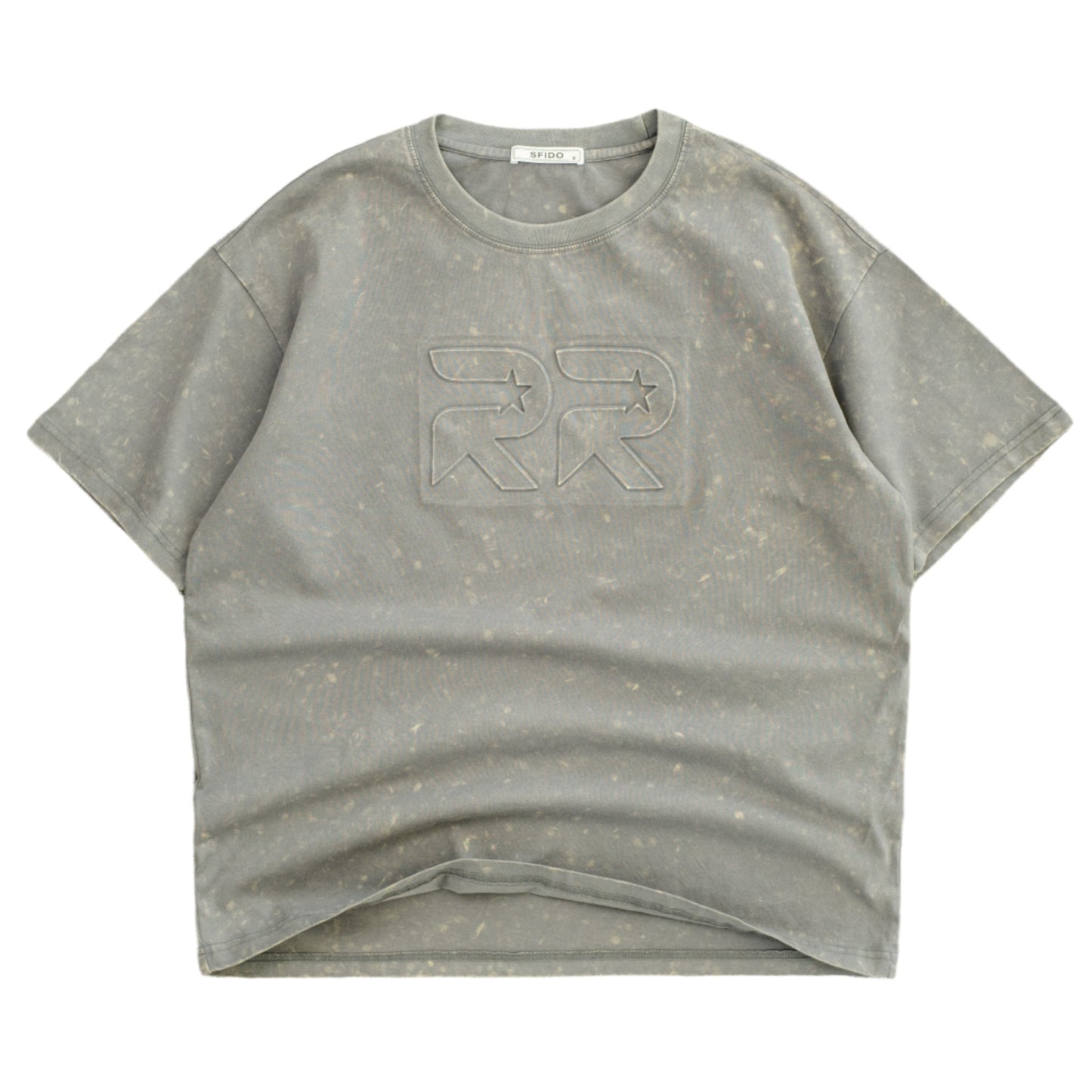 Vintage Washed Embroidered T-Shirt
