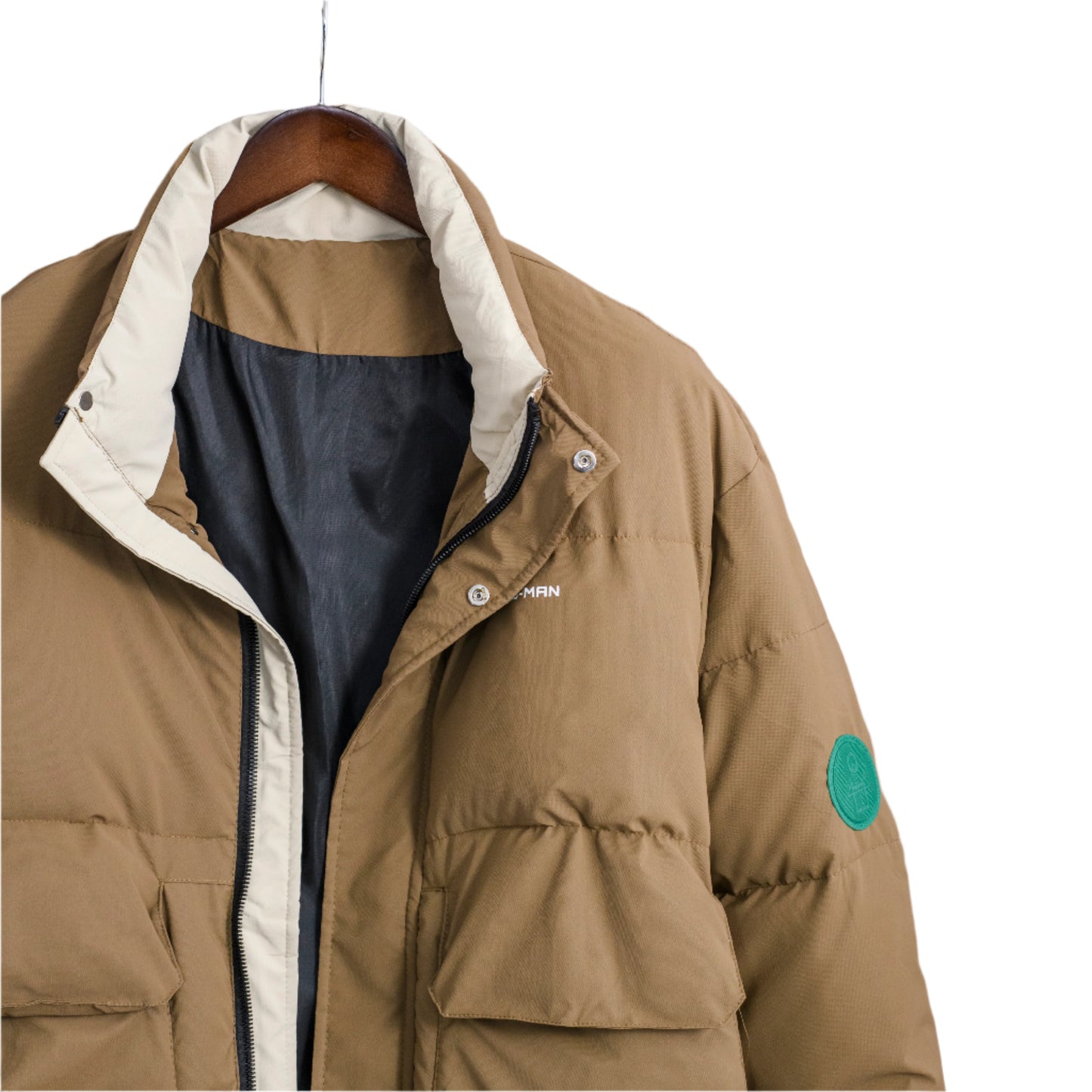 Men Winter Thicken JKF Down Jacket.