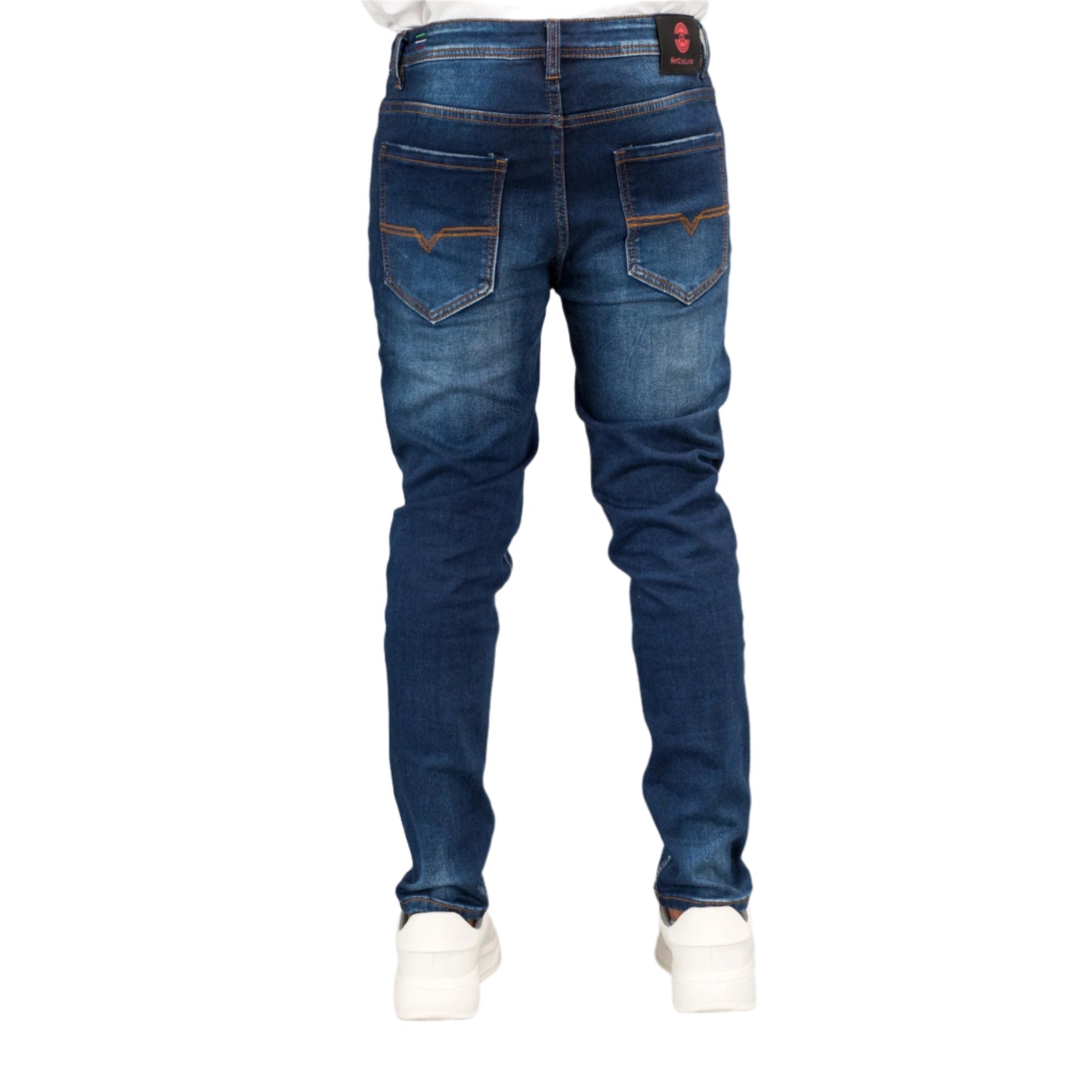 Gee2 Island Indigo Edge Distressed Denim