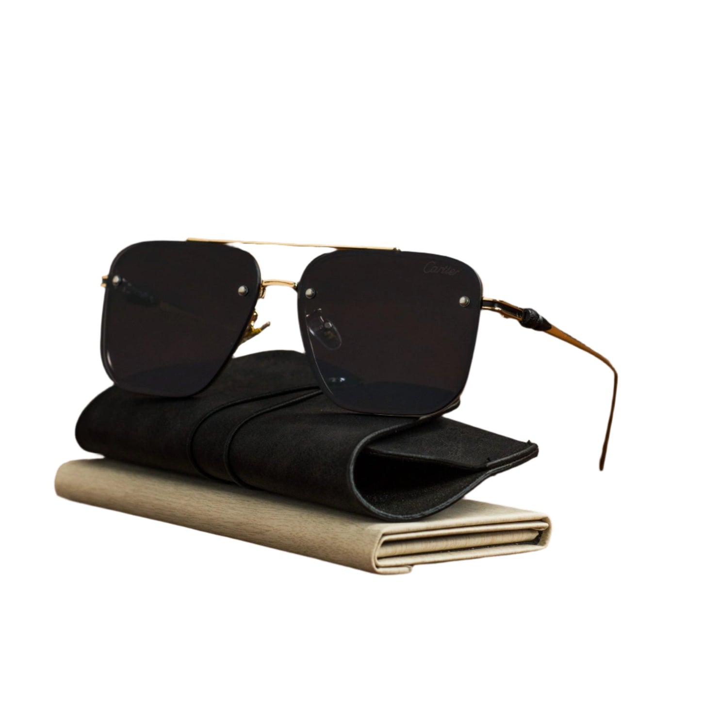 Casual Commute Square Full-Frame Men’s Sunglasses