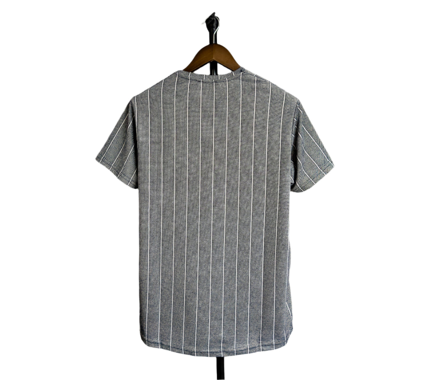 Men’s Knit Pocket Change I’d good Graphic Embroidered Tshirt