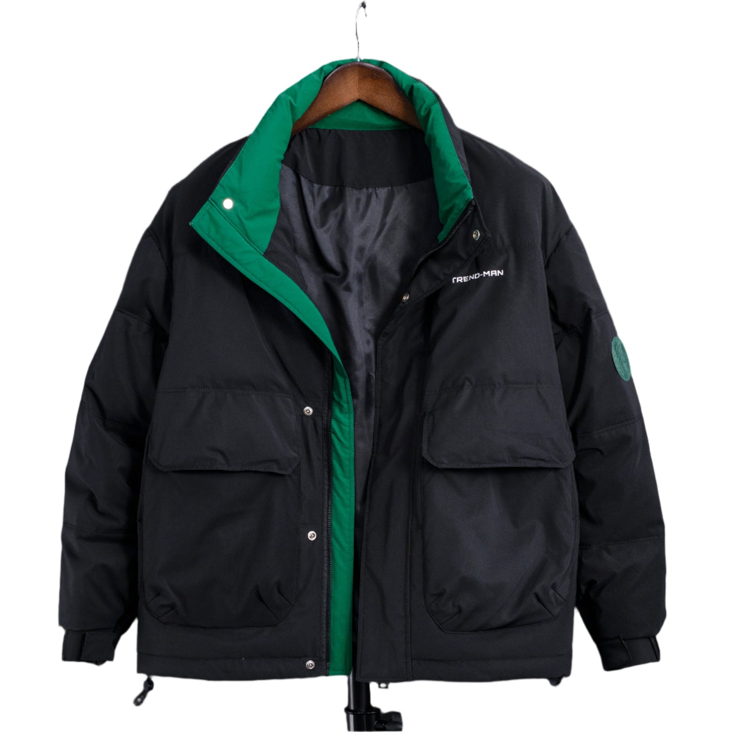 Men Winter Thicken JKF Down Jacket.