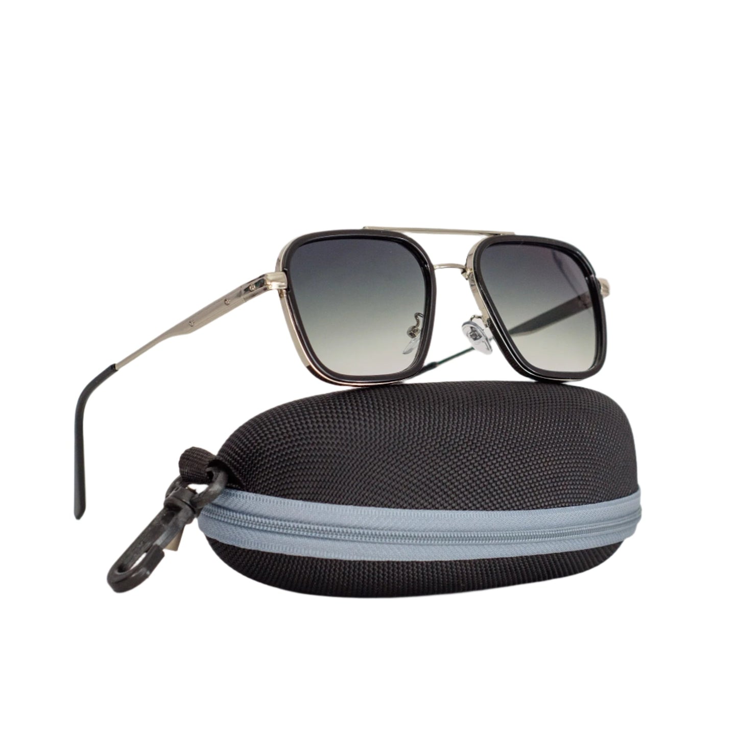 Men All Retro Square Sunglasses