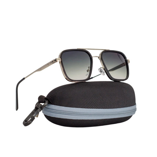 Men All Retro Square Sunglasses