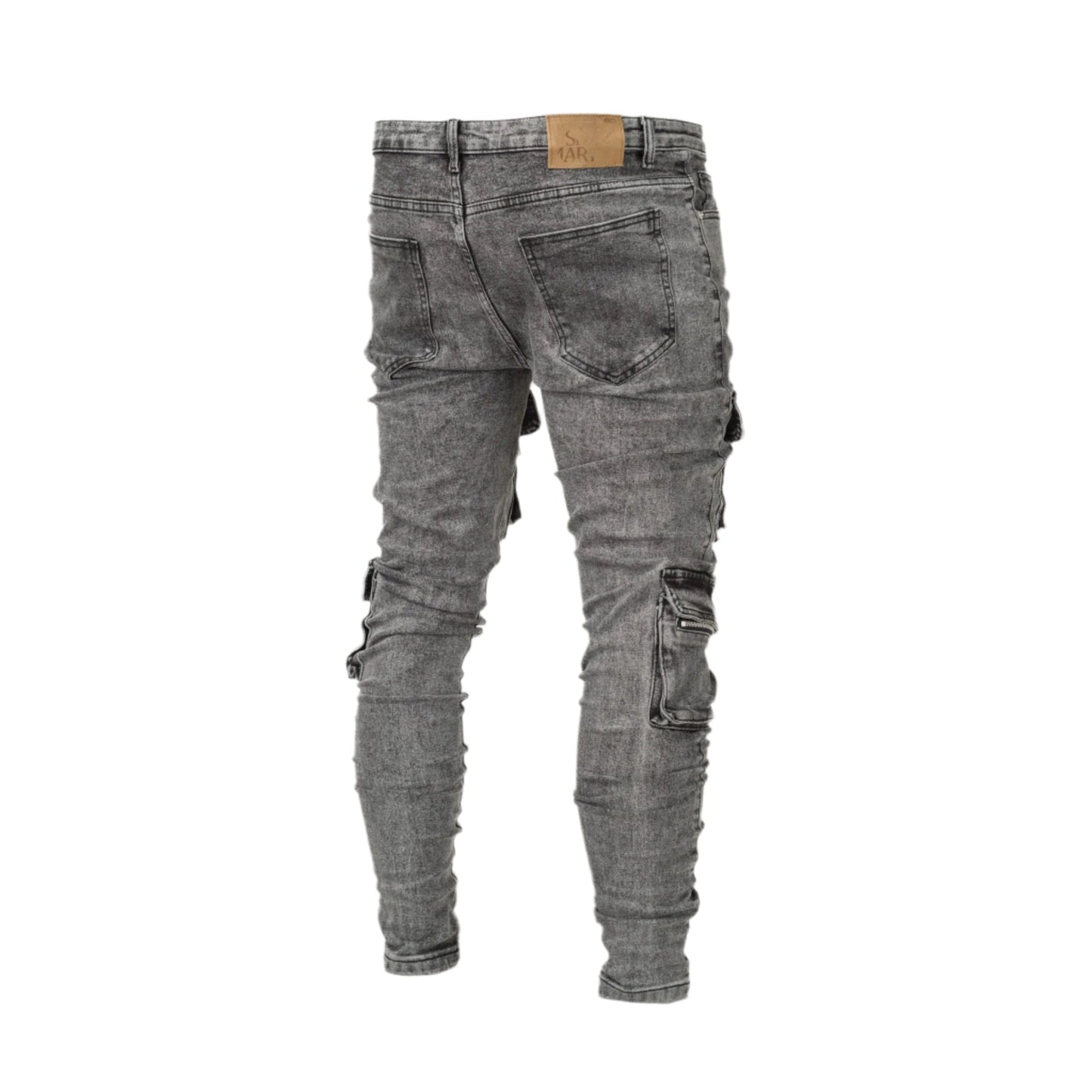 Tactical Multi-Pocket Utility Jeans