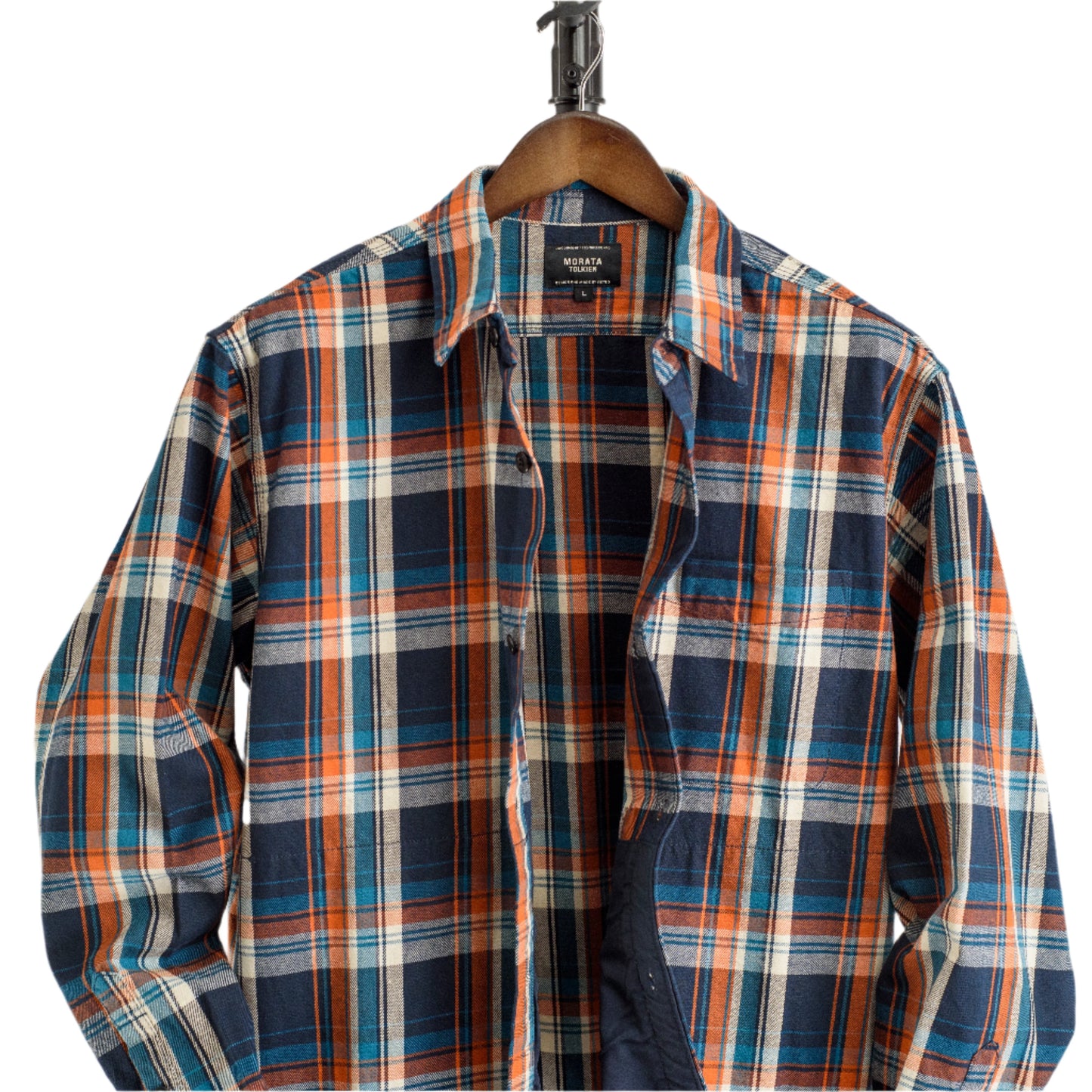 Men's Scotch Plaid Flannel Shirt